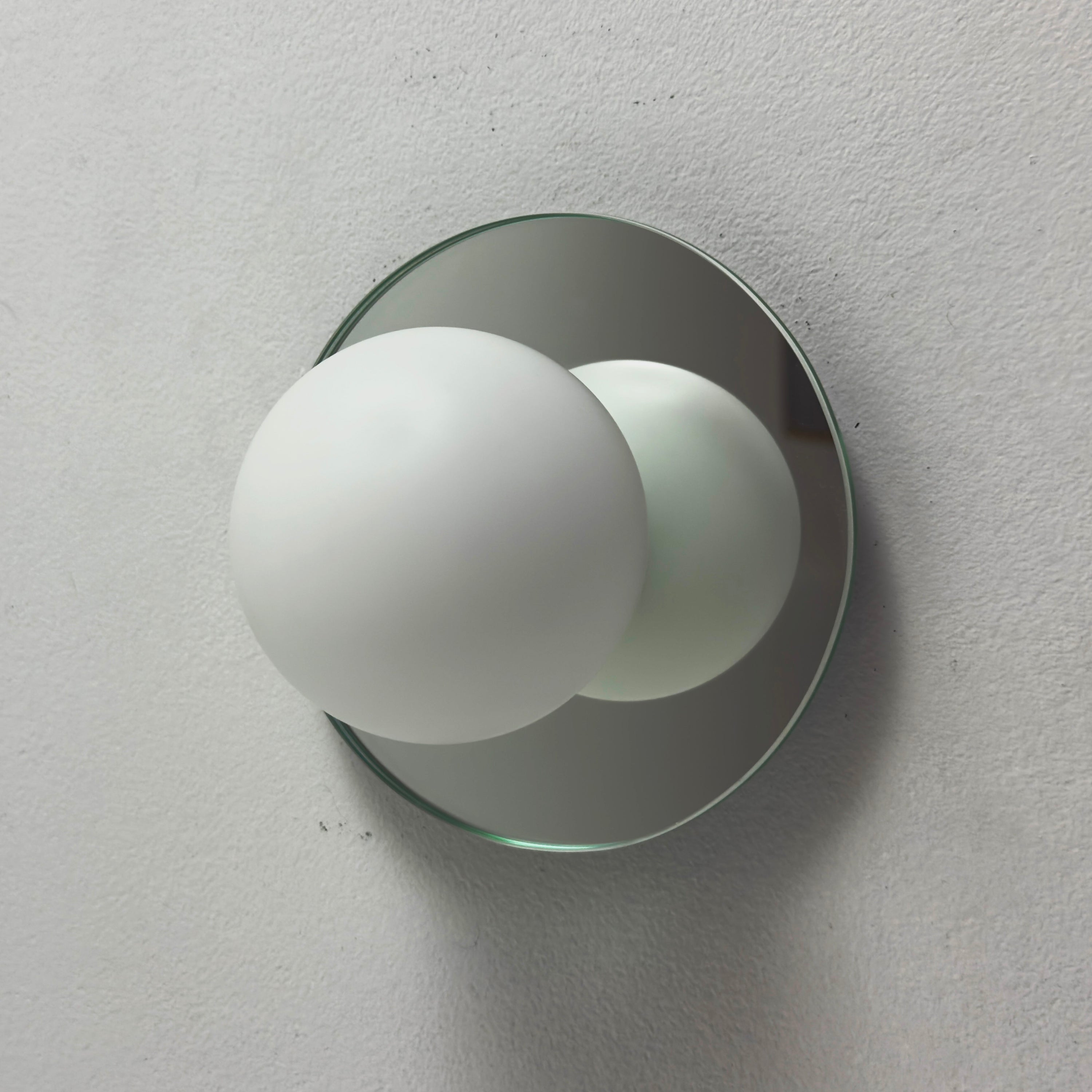 Globe Sconce - Mirror Backed, Prototype