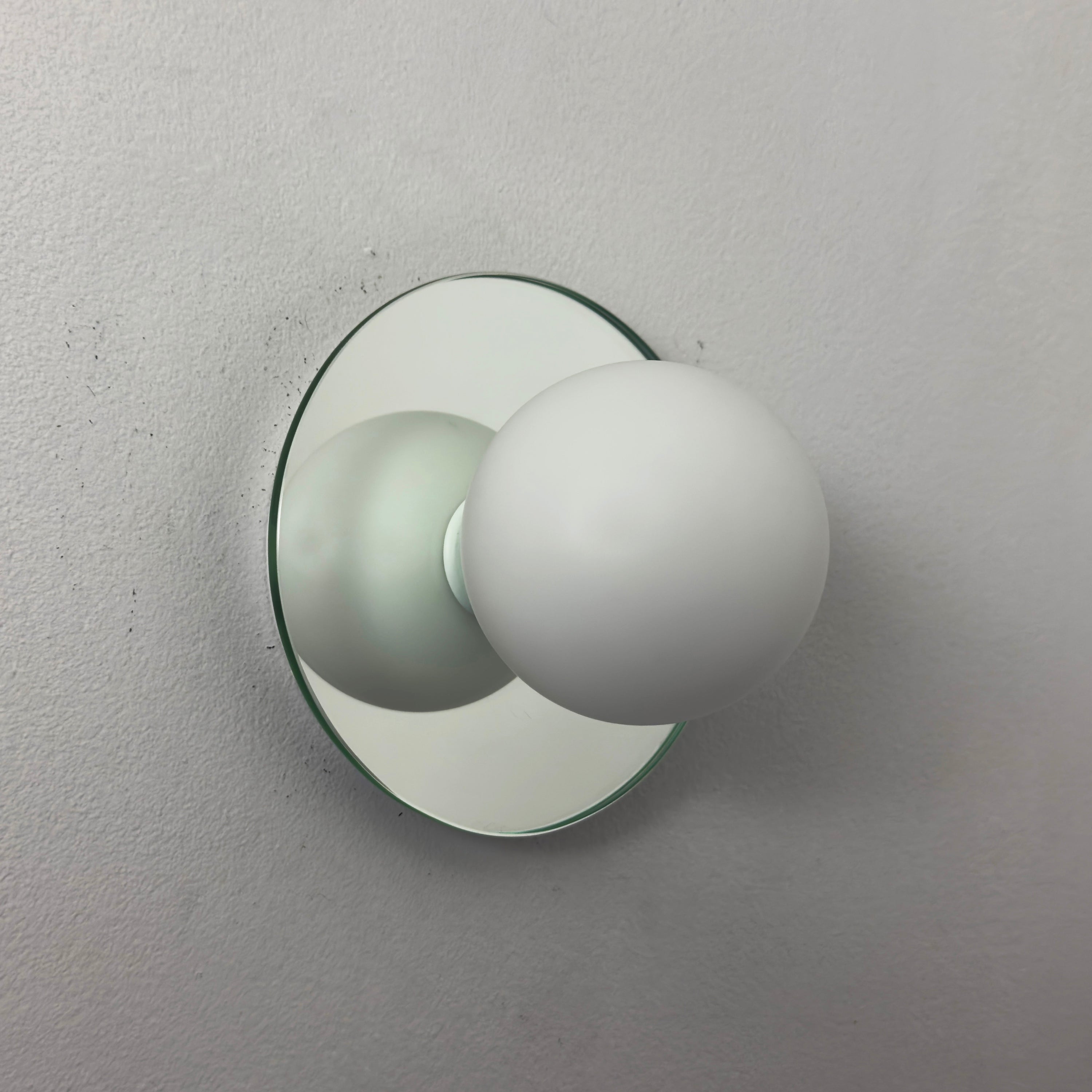 Globe Sconce - Mirror Backed, Prototype