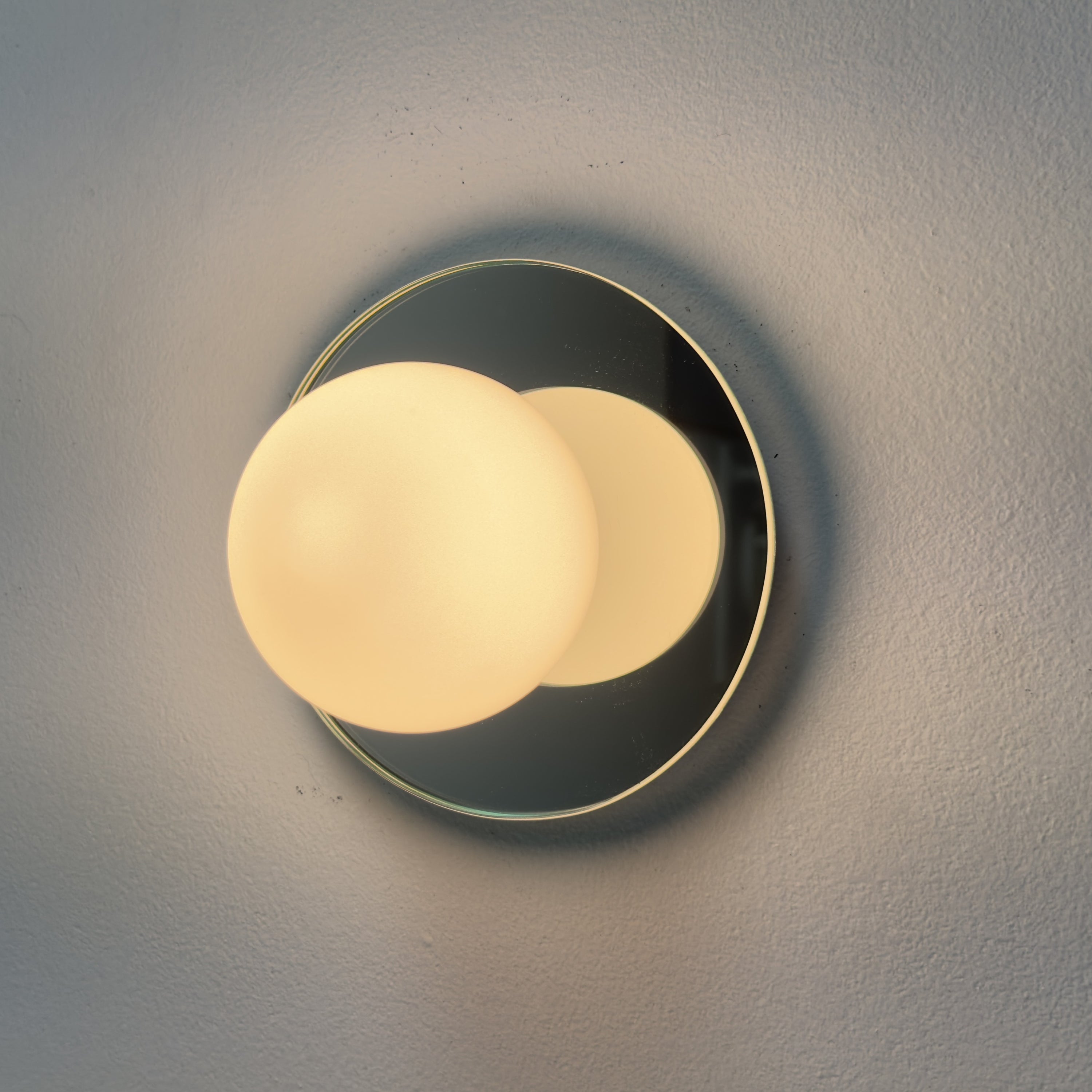 Globe Sconce - Mirror Backed, Prototype