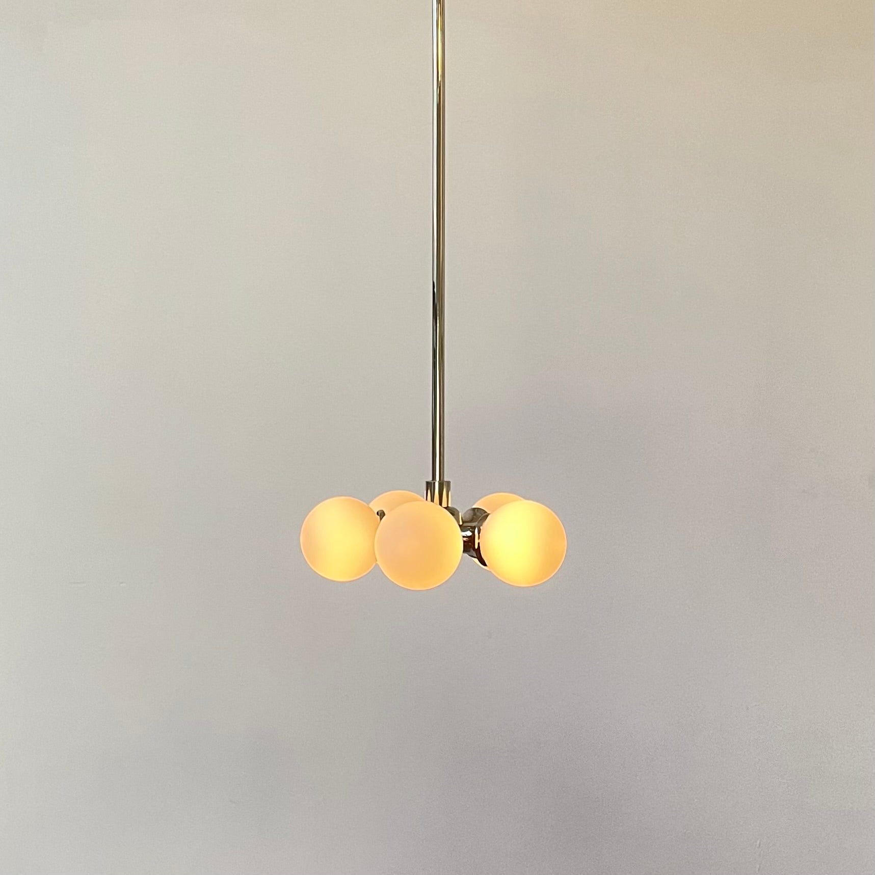 Radial Pendant Light 5 - Nickel, Prototype