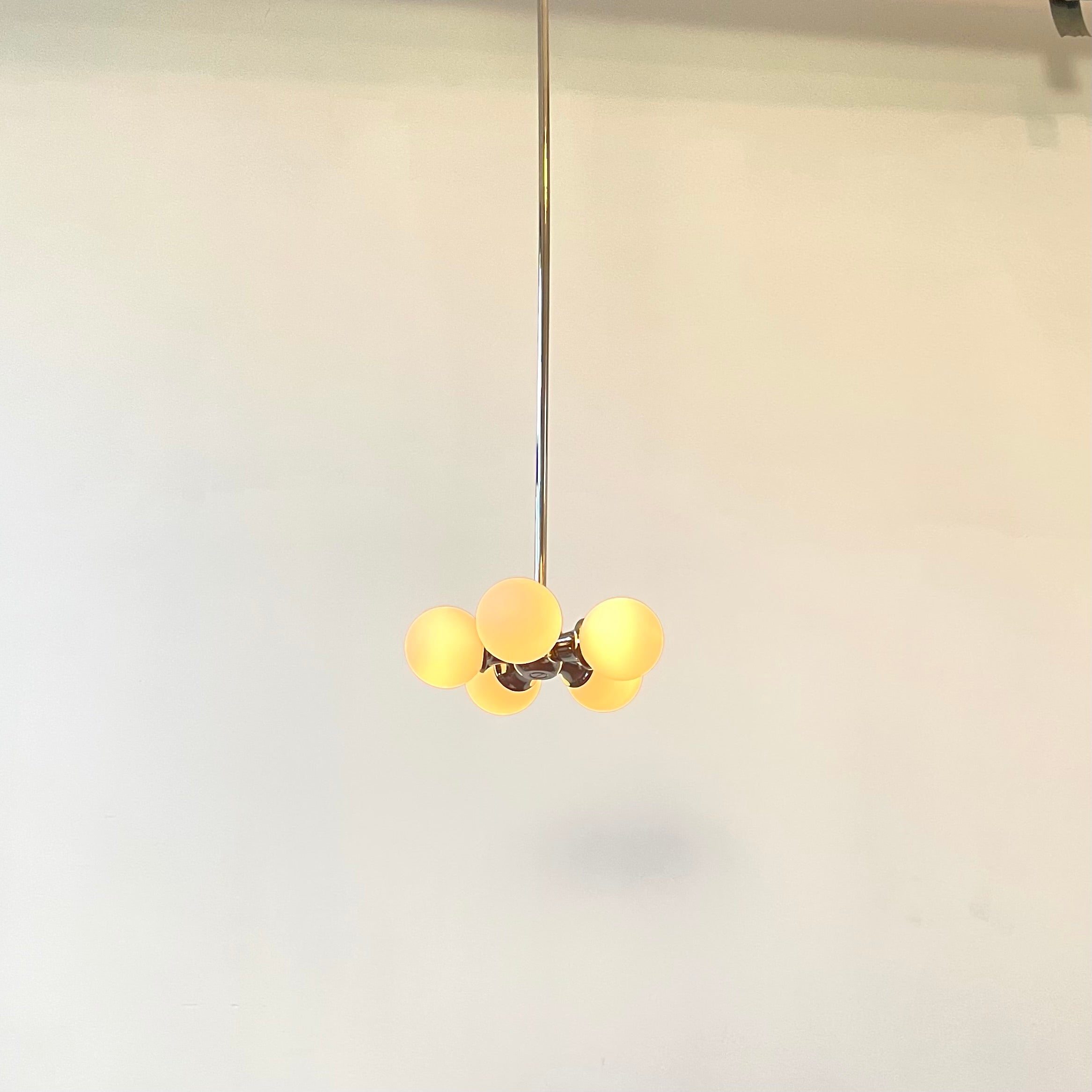 Radial Pendant Light 5 - Nickel, Prototype
