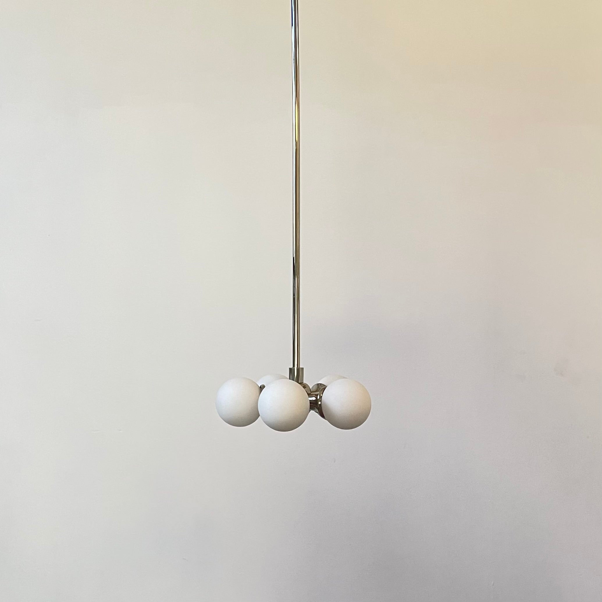 Radial Pendant Light 5 - Nickel, Prototype