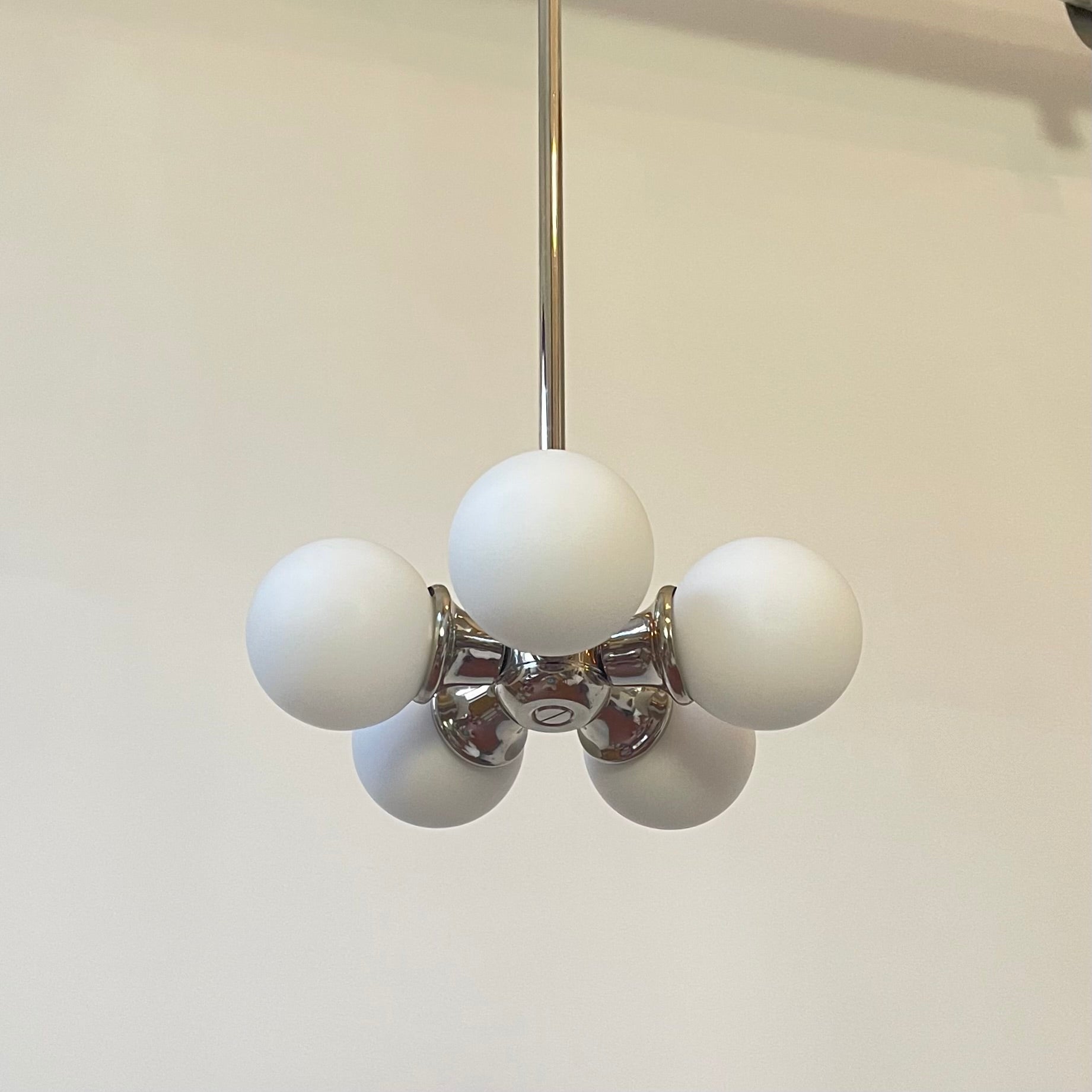 Radial Pendant Light 5 - Nickel, Prototype