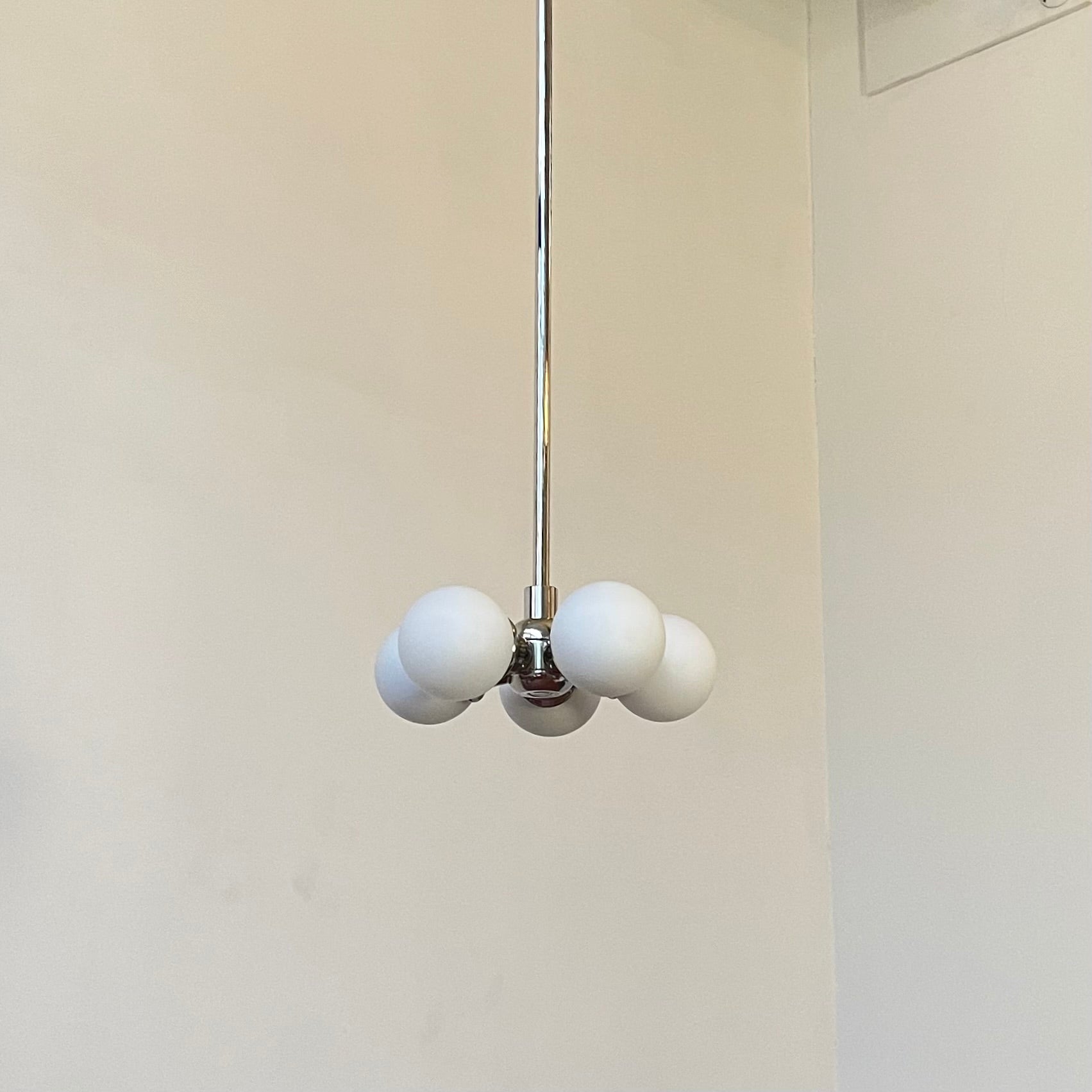 Radial Pendant Light 5 - Nickel, Prototype