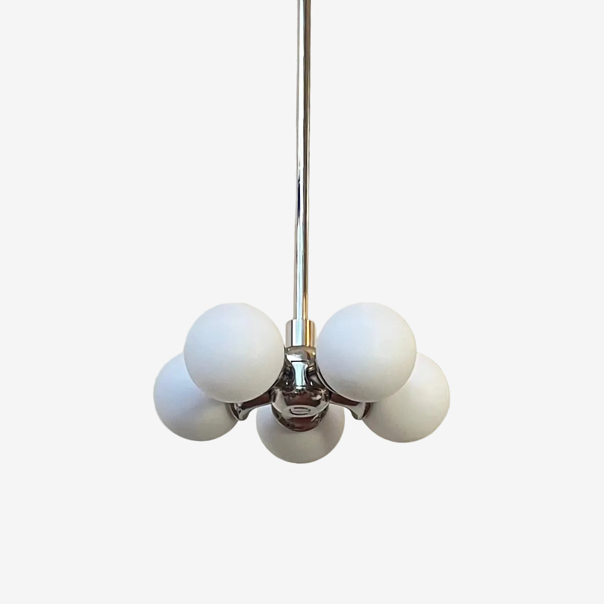 Radial Pendant Light 5 - Nickel, Prototype