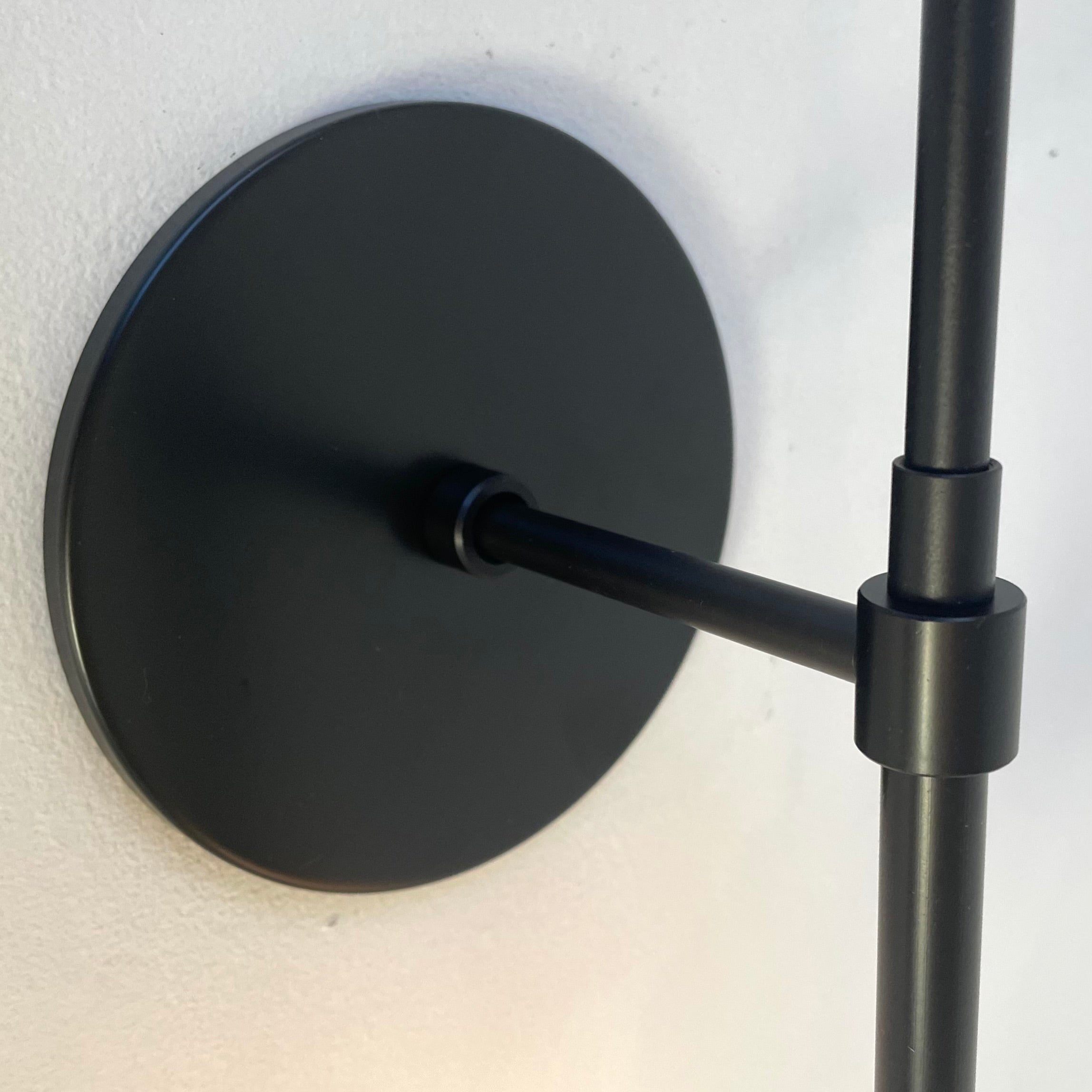 Offset T Sconce - Black, Prototype