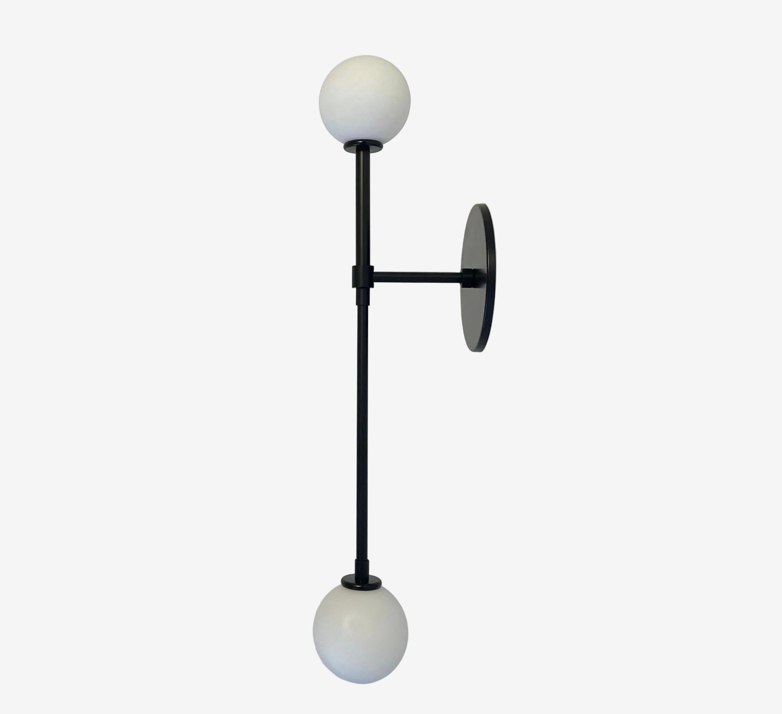 Offset T Sconce - Black, Prototype