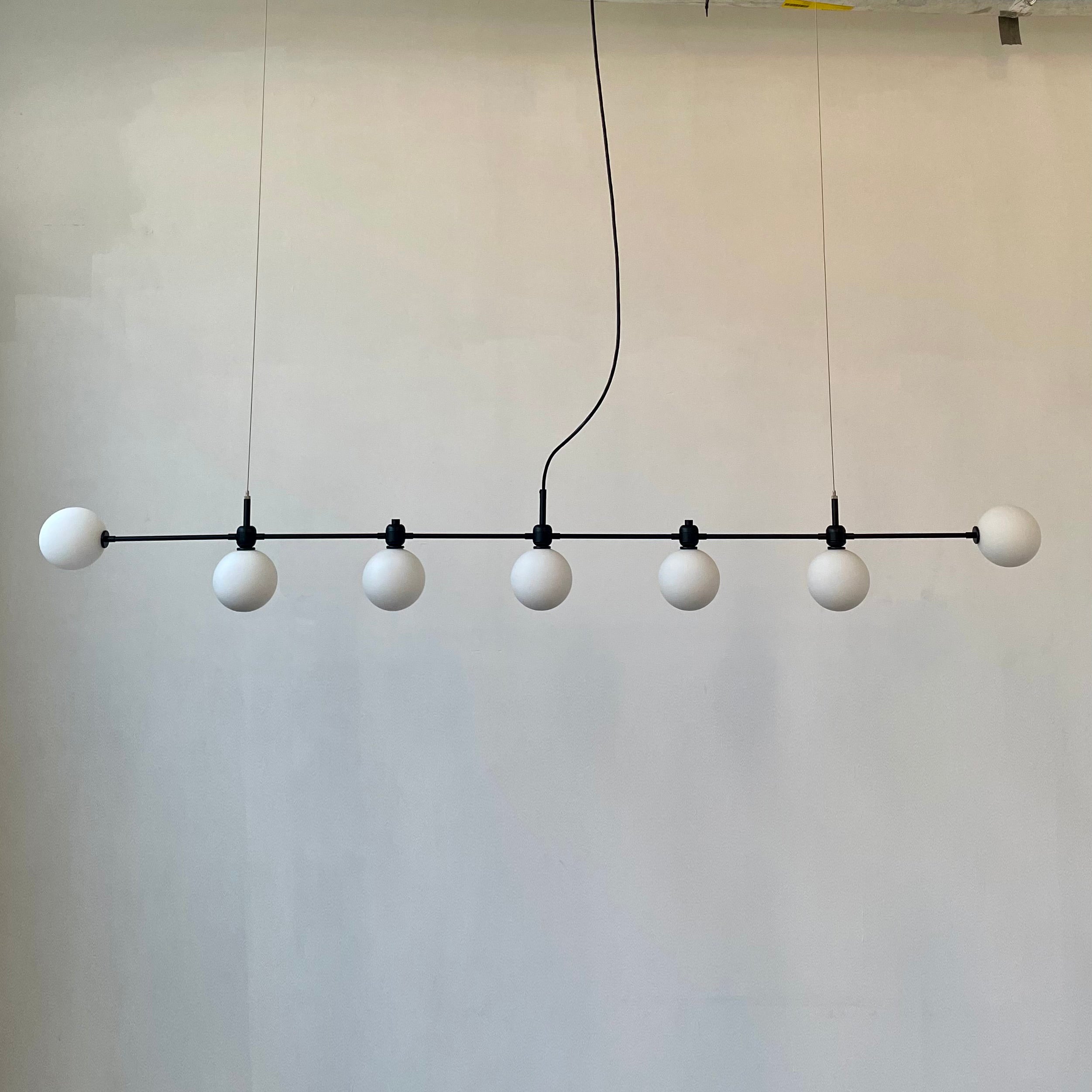 Globe Linear Pendant Light 7 - Prototype