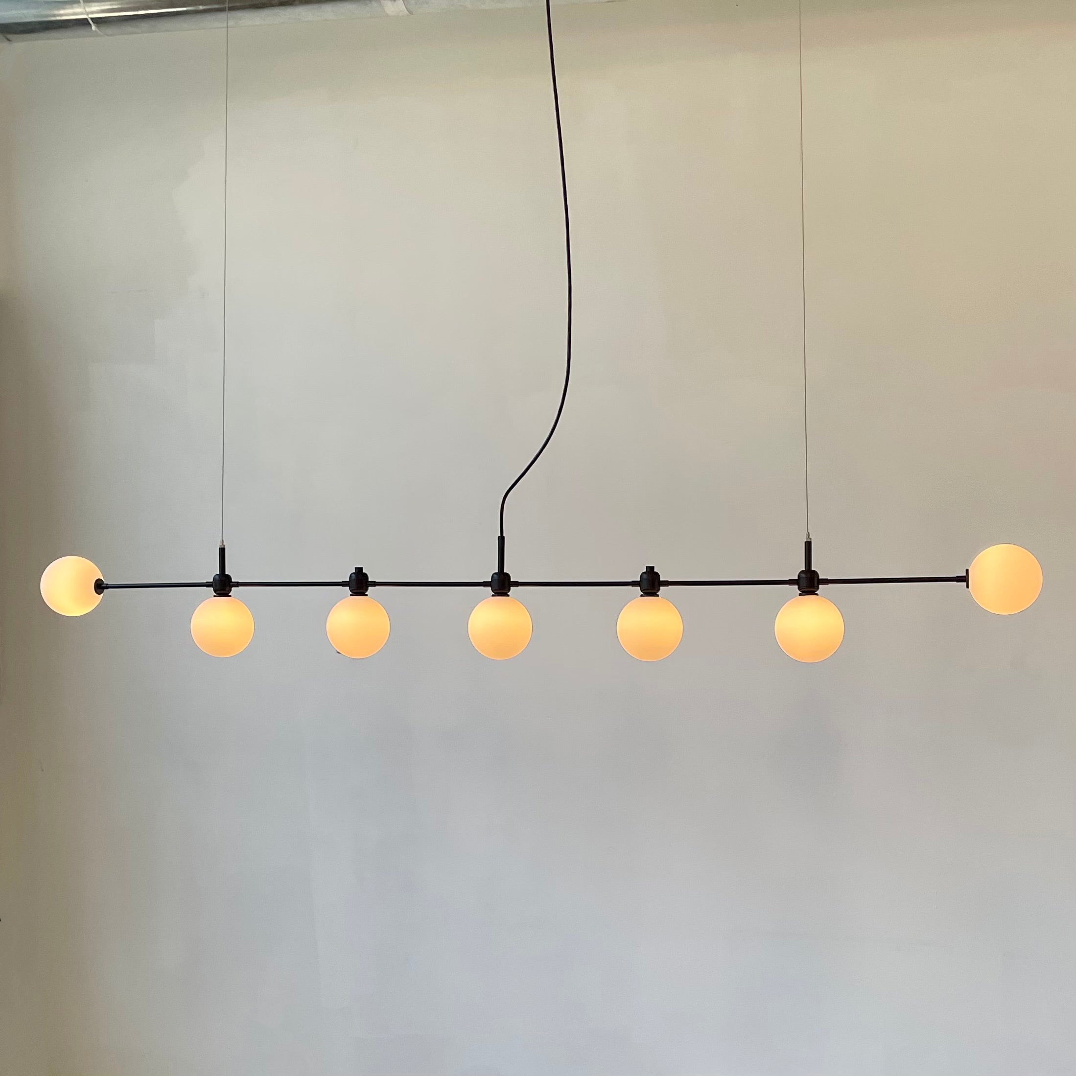 Globe Linear Pendant Light 7 - Prototype
