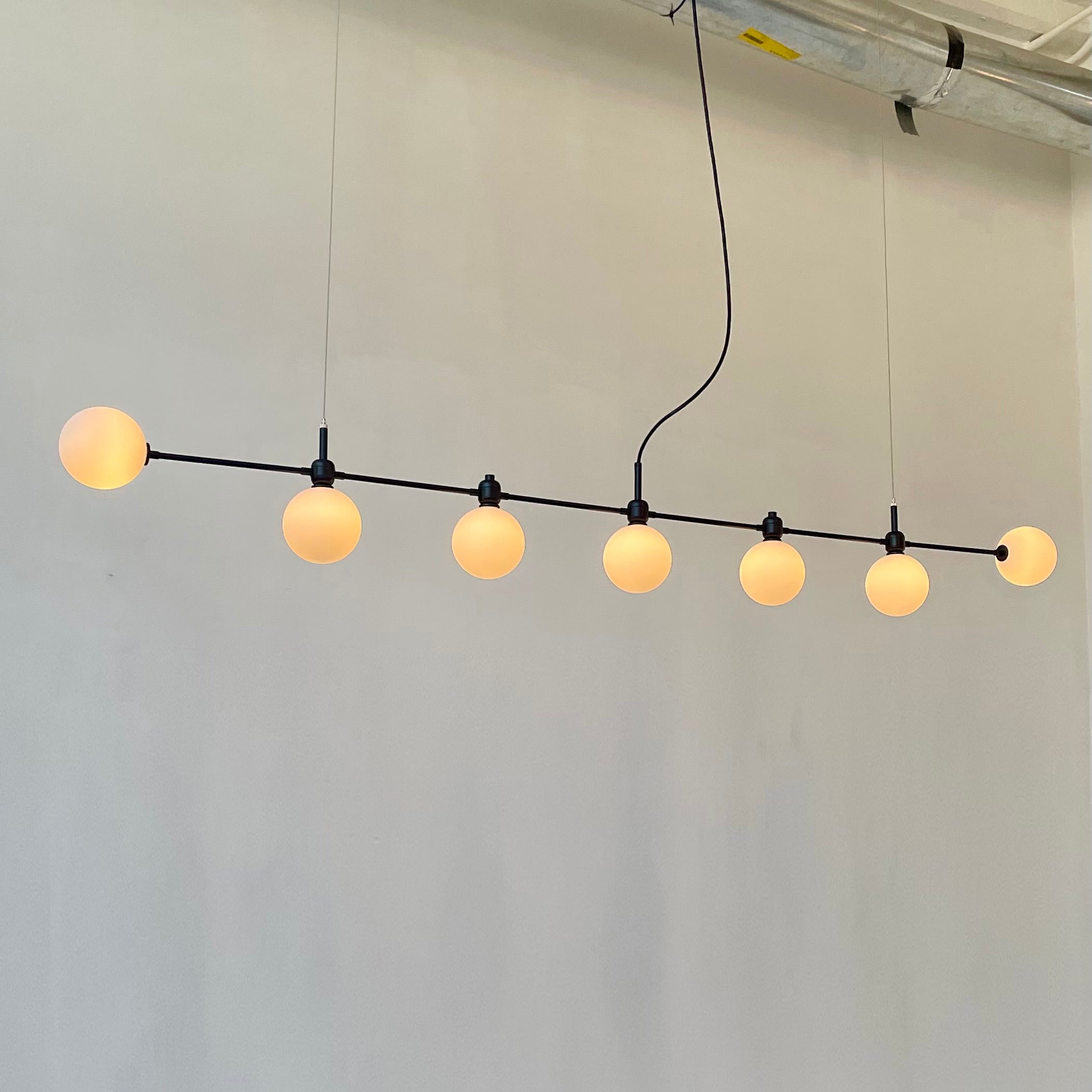 Globe Linear Pendant Light 7 - Prototype