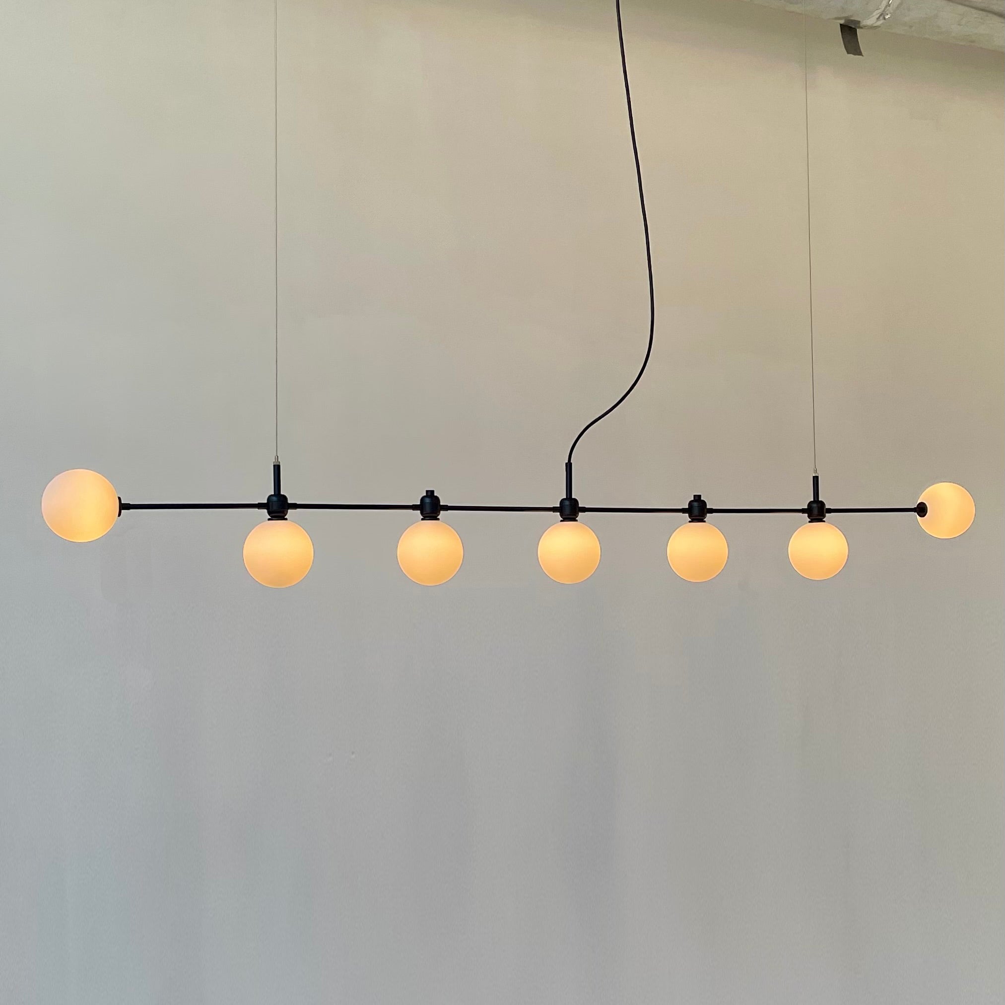 Globe Linear Pendant Light 7 - Prototype