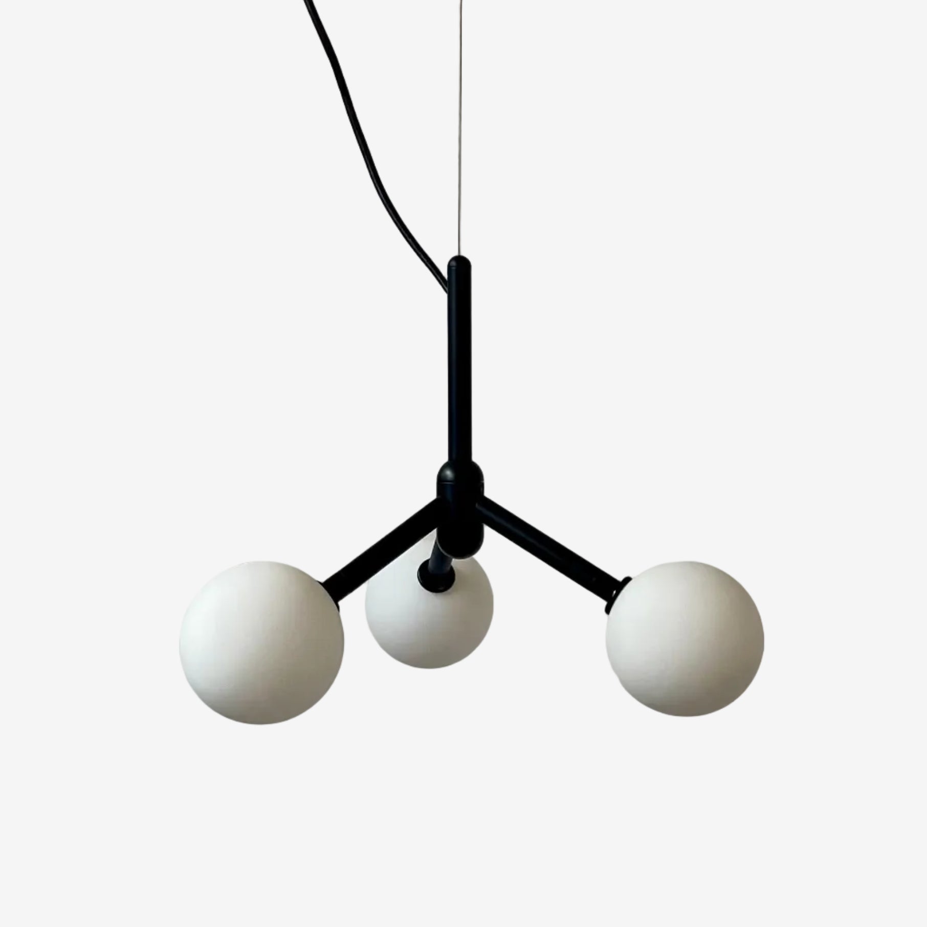 Drop Pendant Light 3 - Black, Prototype