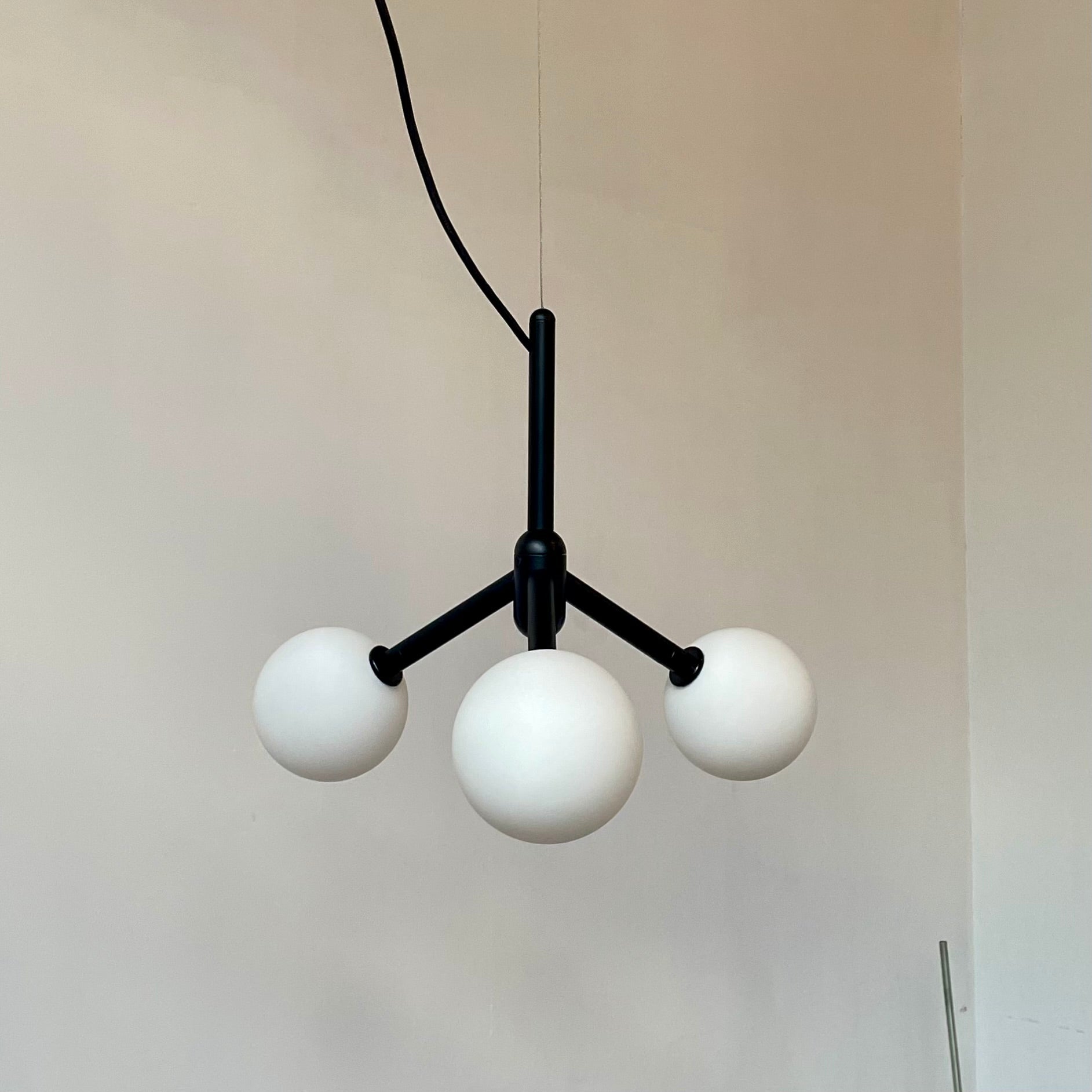 Drop Pendant Light 3 - Black, Prototype