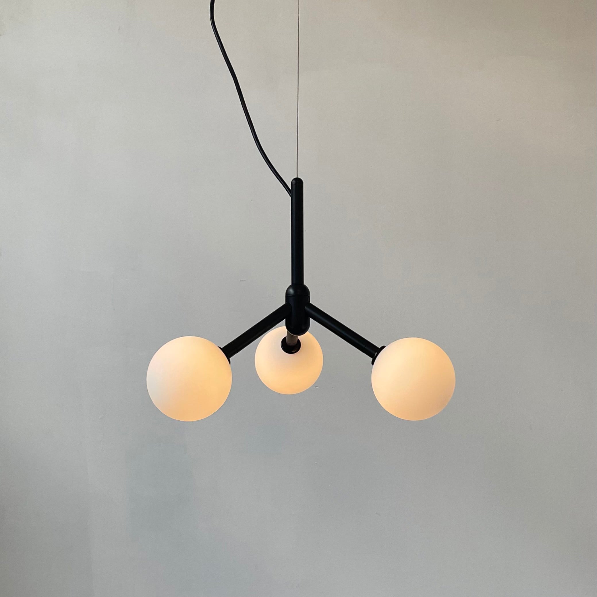 Drop Pendant Light 3 - Black, Prototype