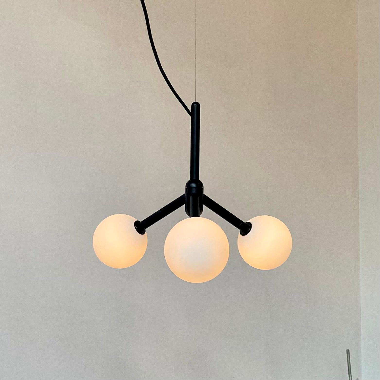 Drop Pendant Light 3 - Black, Prototype