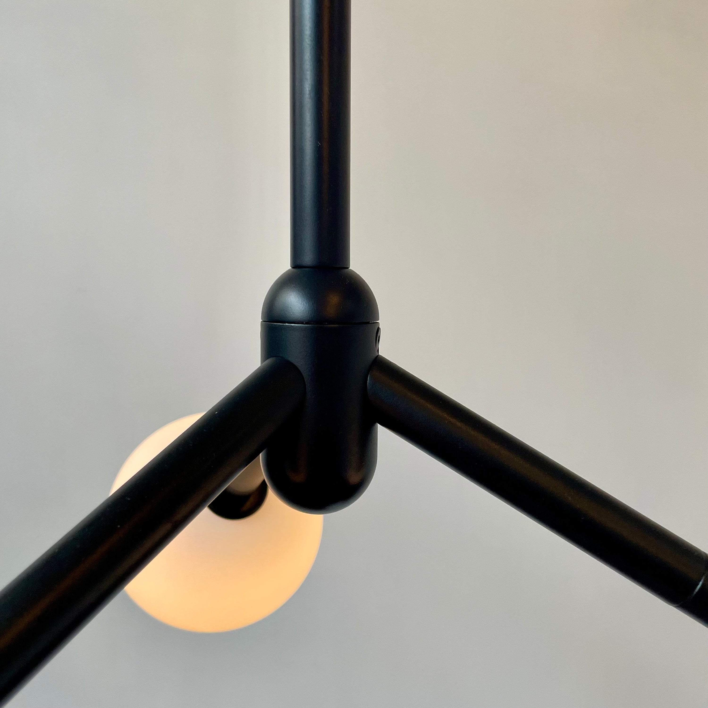 Drop Pendant Light 3 - Black, Prototype