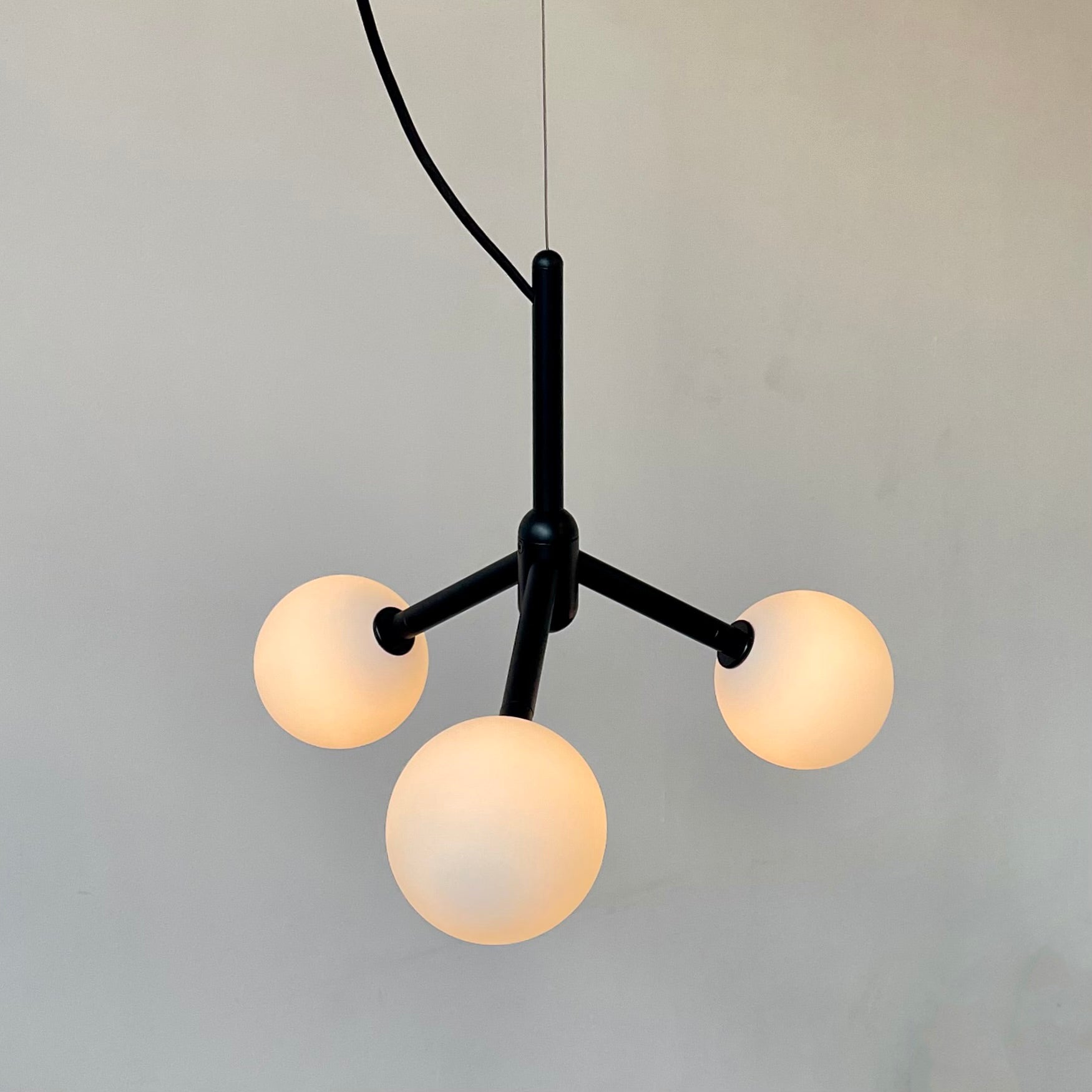 Drop Pendant Light 3 - Black, Prototype