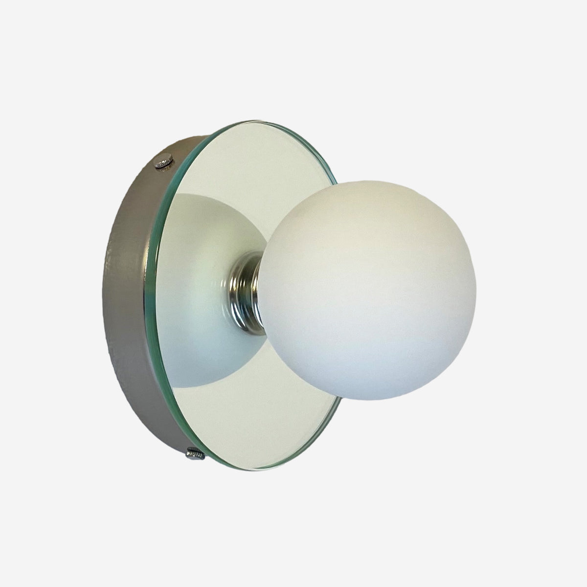 Globe Sconce - Mirror Backed, Prototype