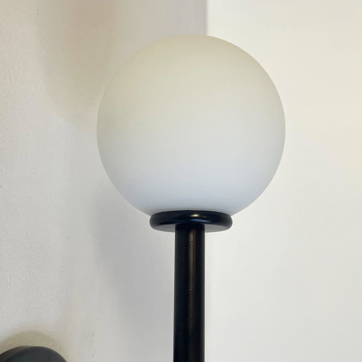 Offset T Sconce - Black, Prototype