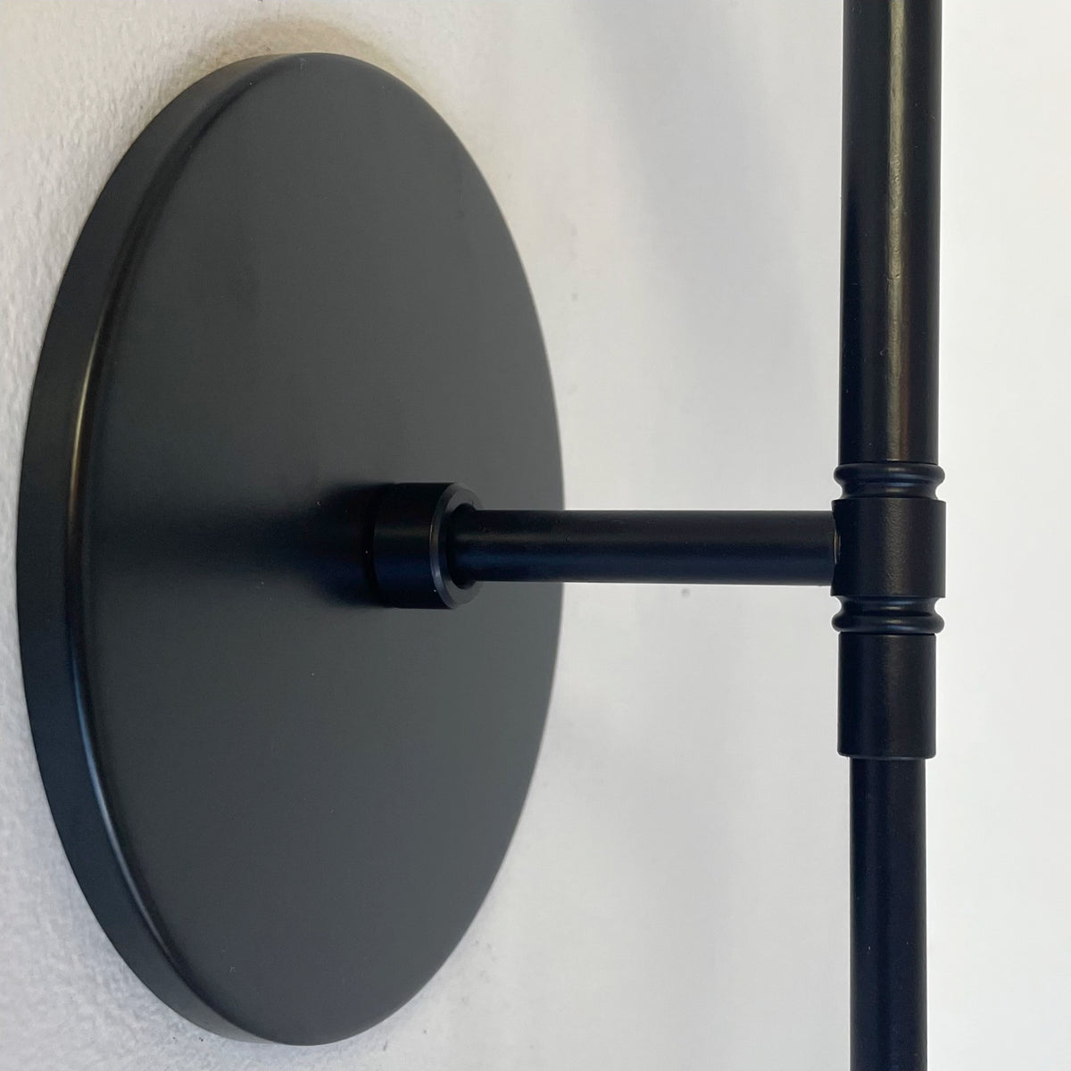 Offset T Sconce - Black, Prototype