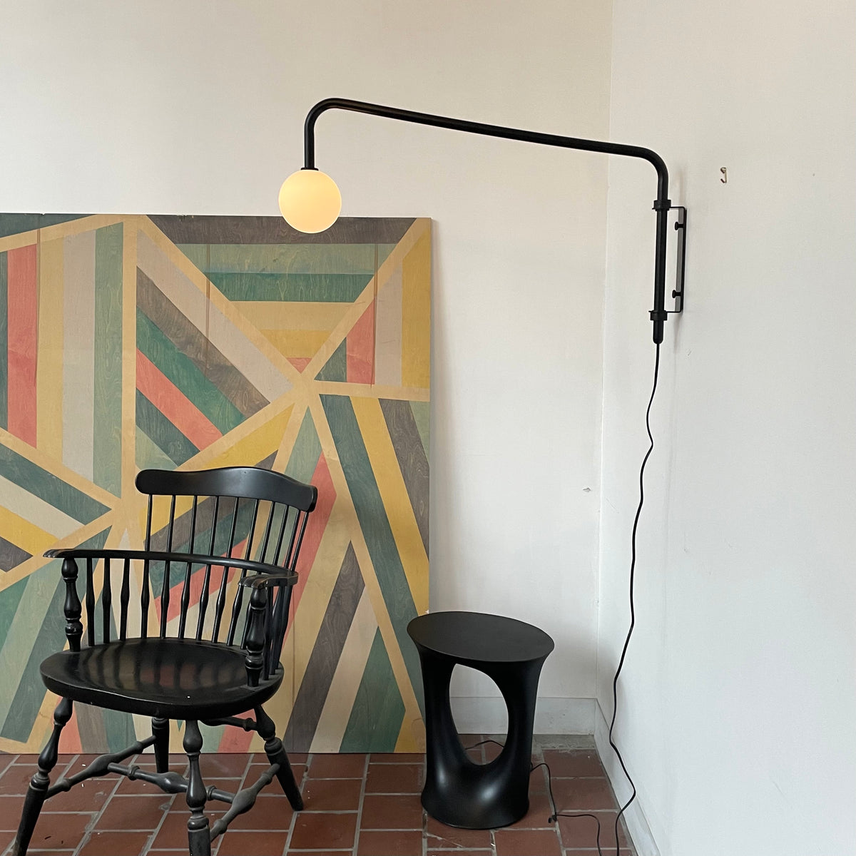 Globe Arm Sconce - Medium, Prototype