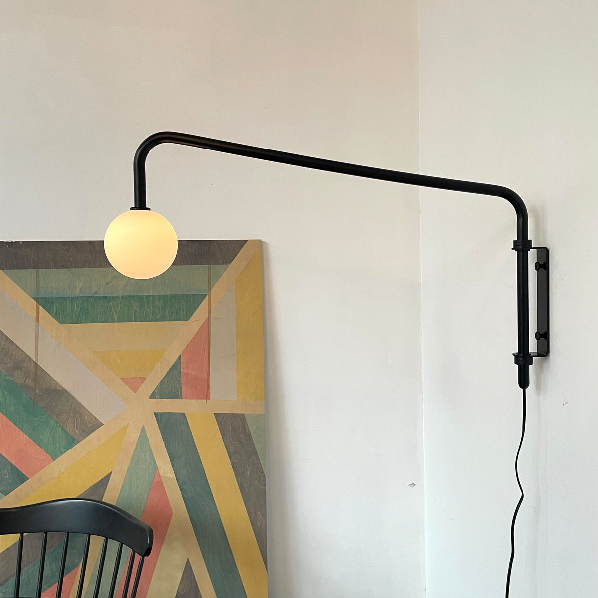 Globe Arm Sconce - Medium, Prototype