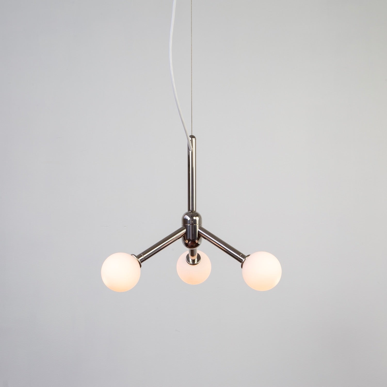 Drop Pendant Light 3 - Nickel, Prototype