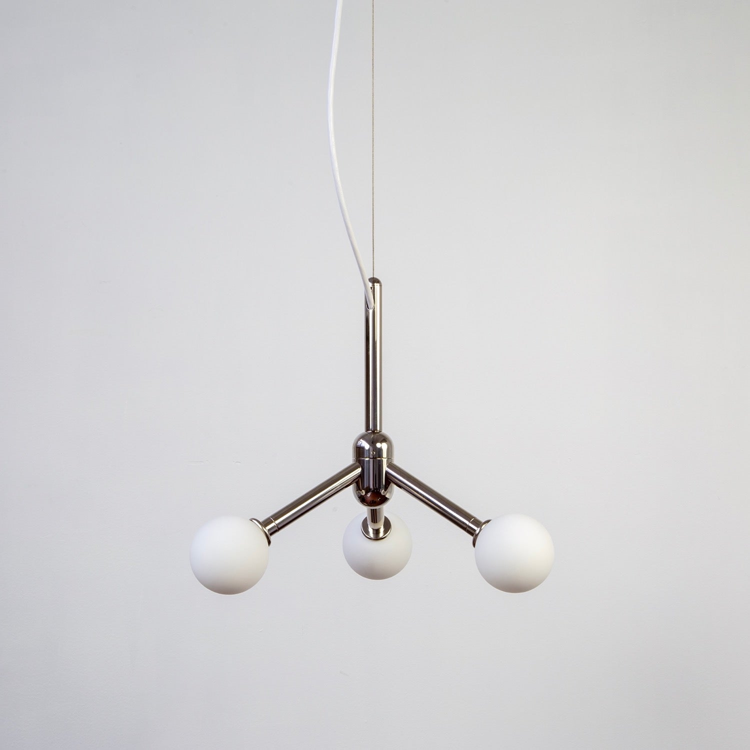 Drop Pendant Light 3 - Nickel, Prototype