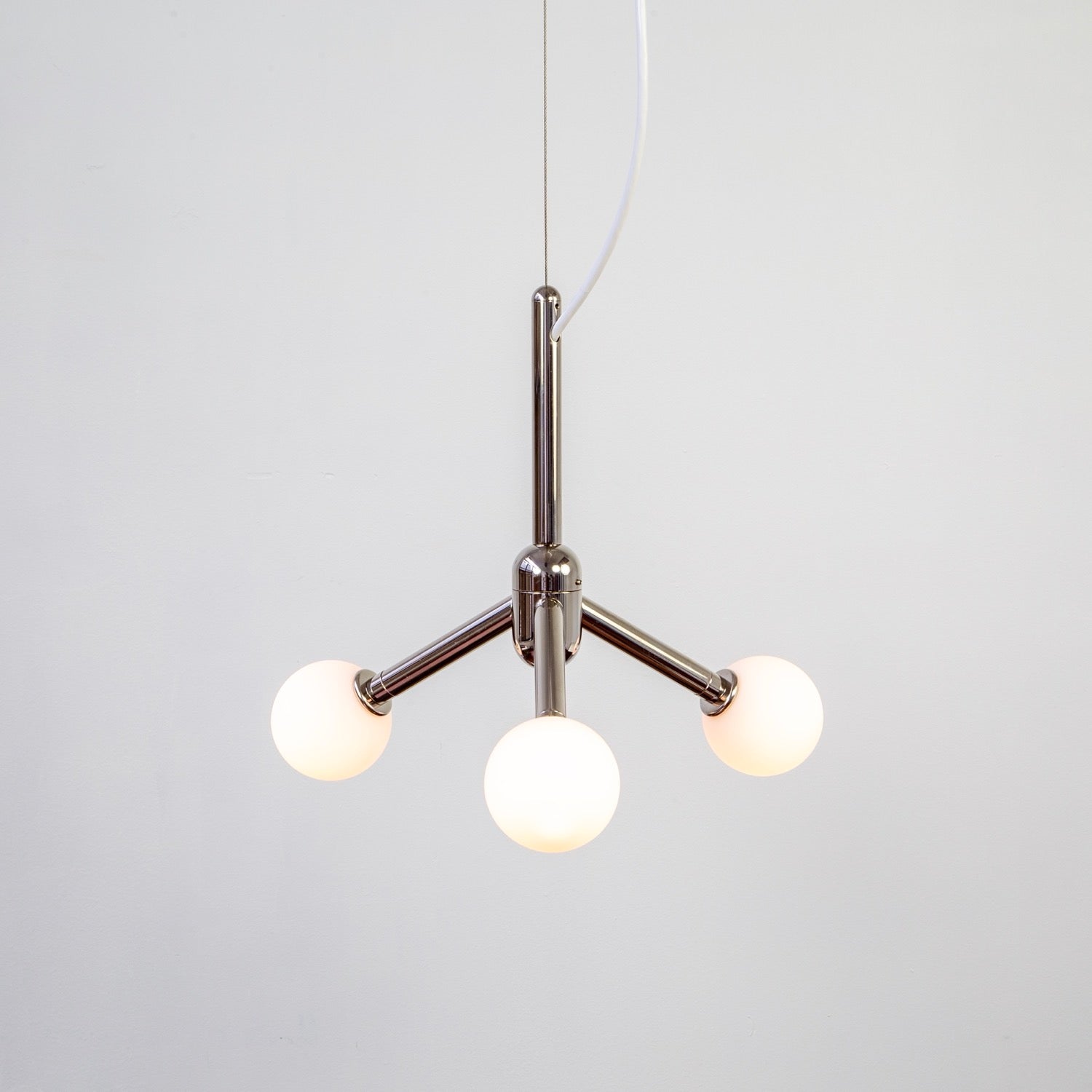Drop Pendant Light 3 - Nickel, Prototype