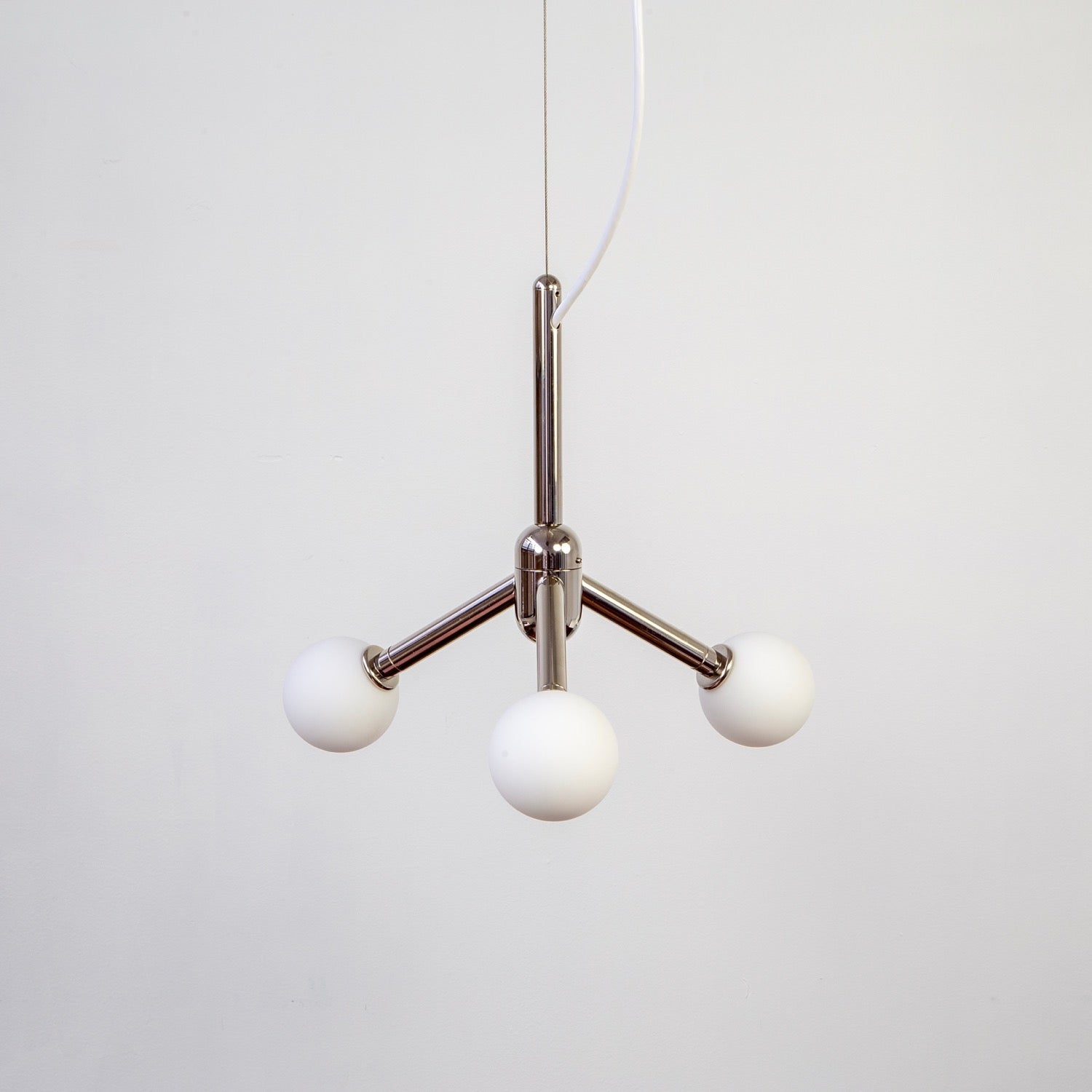 Drop Pendant Light 3 - Nickel, Prototype