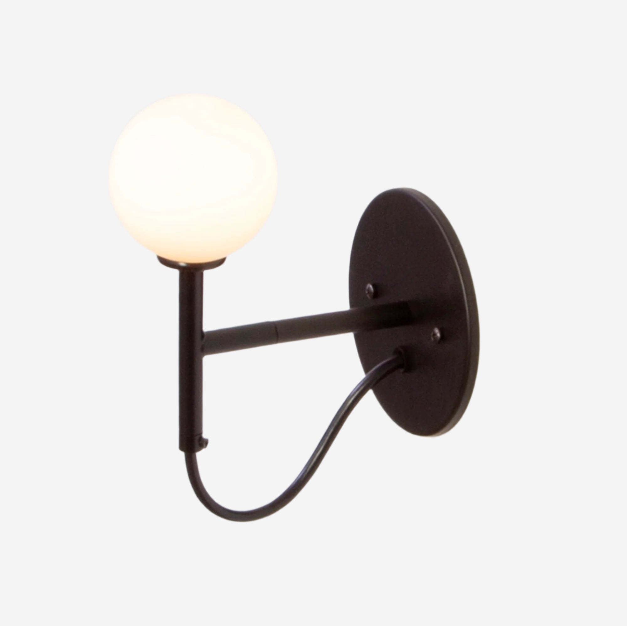 Loop Sconce - Black