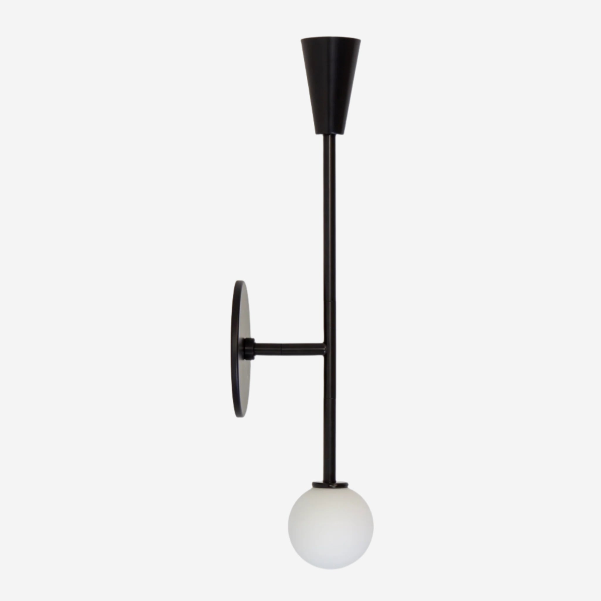 Shapes Sconce - Large, Black