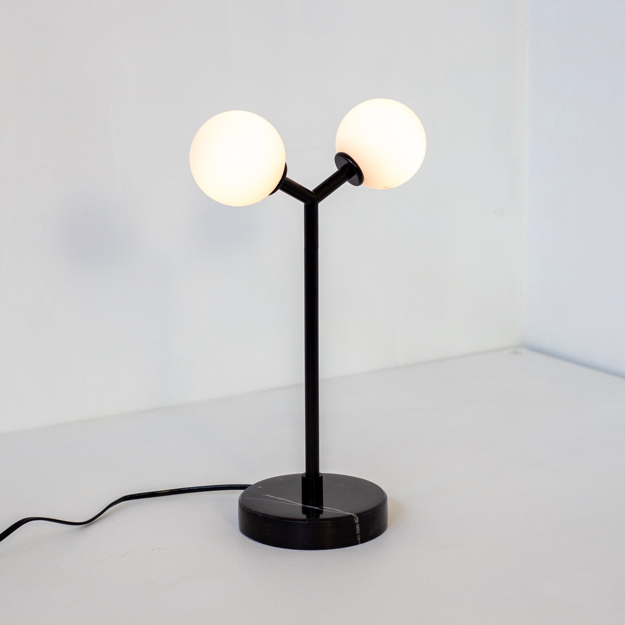 Y Table Lamp - Small, Black
